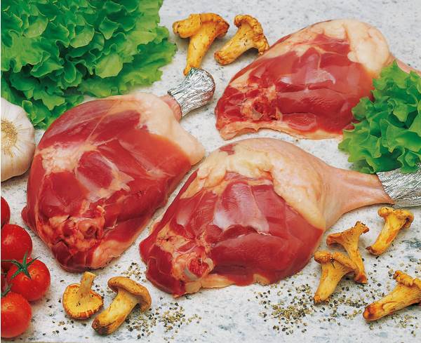TK Barbarie DF Barb.duck leg  ca.325-375g/14kg 14 KG/CT