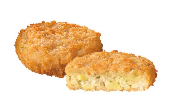 TK Frosta Combi Classe TK MSC Kutterfrikadelle, Fischfrikadelle mit Knusperpanade (35%), ca. 60 Stk., 4,5 KG/KT