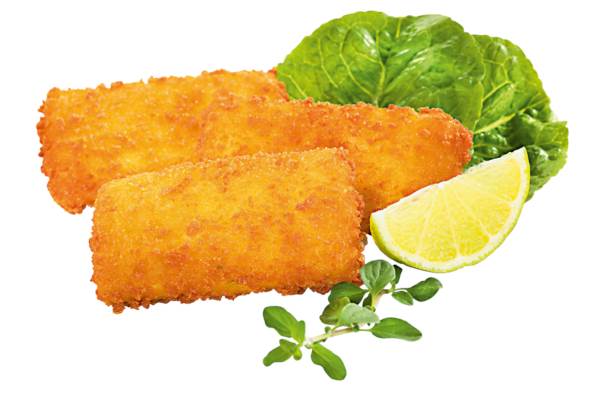 Mr Dorsz czarny filet "Chrupiąca rybka", ok. 50 g, panierowany, IQF, 5 KG/KT