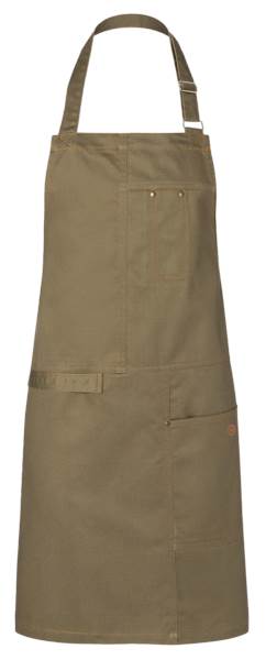 Karlowsky Latzschürze "Urban Casual-Style" 80 x 68 cm, khaki 1 ST