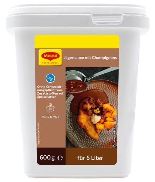 Maggi Maggi Chasseur Sauce w.Champig (12492717) 0.6 KG/BX