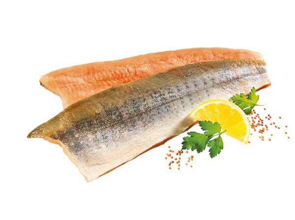 TK Star Culinar Saiblingsfilet, mit Haut, 10% Glasur, nicht grätenfrei, IQF, ca.200-400g, 5 KG/KT aus isländischer Aquakultur, Nettofüllgewicht: 4,5kg