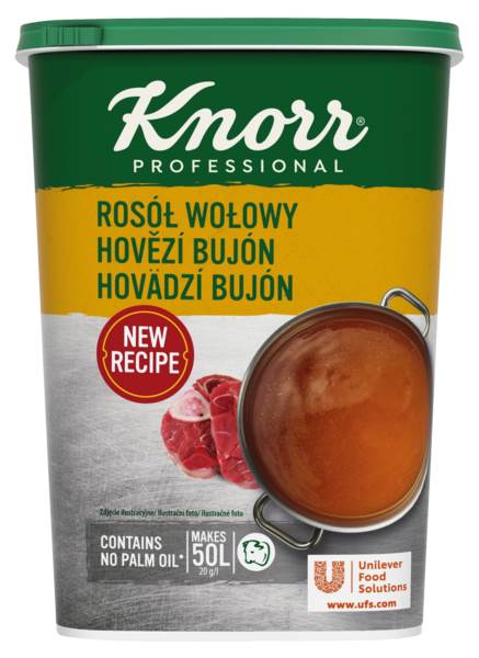 PL Knorr Rosół wołowy 1 KG/PU
