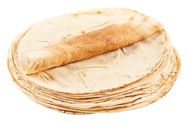 DV Panesco Libanese flat bread wit, 70gr, diameter 22cm 70 ST/DS vervangend artikel 60164369