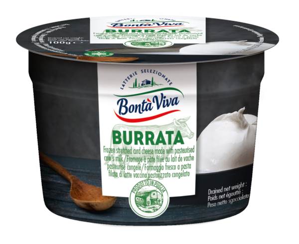 MR Eurial Burrata, z mleka krowiego, ser miękki, 0,1 KG/ST