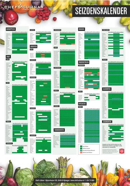 actie AGF-seizoenskalender 1 ST/CN