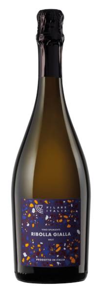 Filare Ribolla Gialla Brut, wino białe, wytrawne, musujące, 0,75 L/BU , Włochy, Friuli-Wenecja Julijska, szczep: ribolla gialla