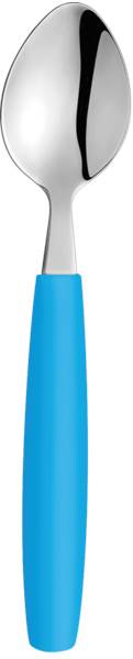 Amefa Kaffeelöffel "Pixel" 16,8 cm, hellblau 1 ST