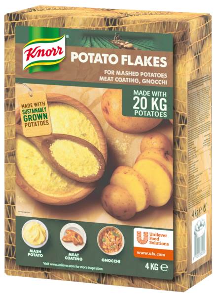 PL Knorr Puree ziemniaczane, 4 KG/KT