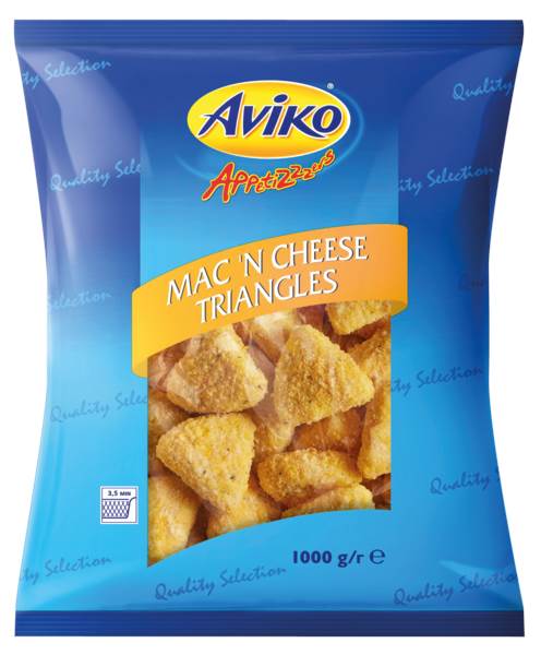 Mr Aviko Mac'n Cheese Triangles trójkaty 1 kg 1 KG/TB