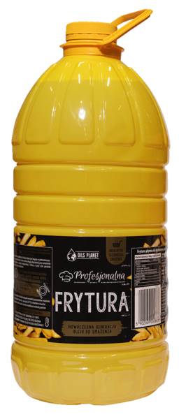 Olis Planet Frytura płynna bez dodatku oleju palmowego, punkt dymienia 5 L/BU powyżej 235°C