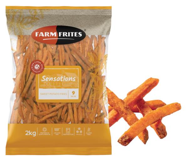Mr Farm Frites Farm Frites Sweet potato fries 2kg 2 KG/BG