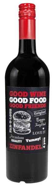Einig-Zenzen Wino Good Wine Good Food Zinfandel 0,75 L/BU