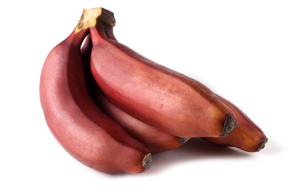 Banany czerwone, stopień dojrzałości: 3/4, 2 KG/KT