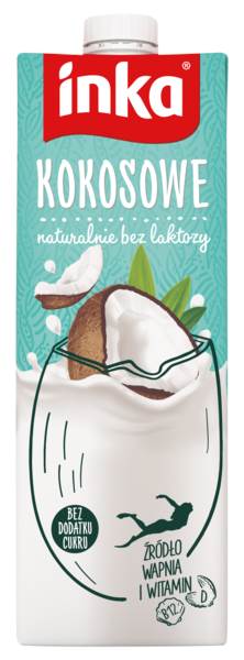 Inka Napój kokosowy, 1 L/ST