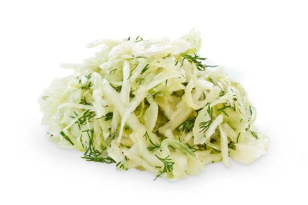 Kapusta kiszona z koperkiem, waga po odcieku: 4,3 kg, 5 KG/WD