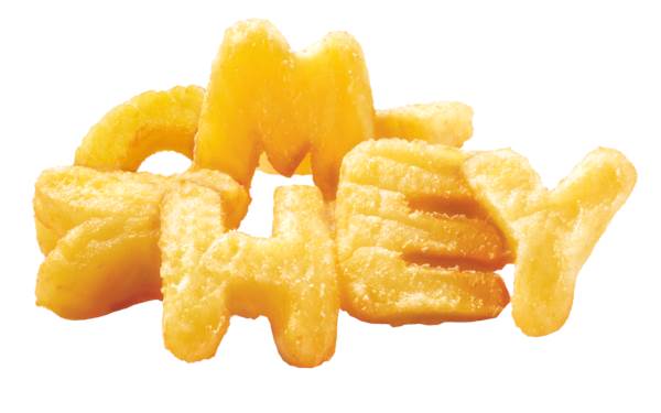 Mr Farm Frites Ziemniaczane literki,10KG/KT, 1 KG/TB