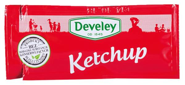 Develey Ketchup, saszetki 12 g, 50 ST/KT