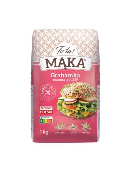 Tota Mąka graham typ 1850, 1 KG/PA