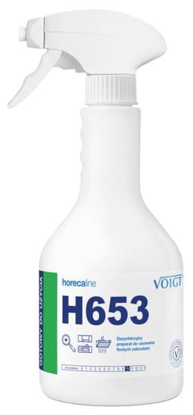 Voigt H653 Usuwanie tłustych zabrudzeń z dezynfekcją, 0,6 L/BU , posiada atest PZH