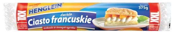 Henglein Ciasto francuskie XXL 375g 1 ST