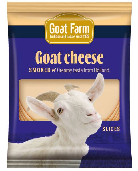 Euroser Goat Farm Ser kozi, topiony ser wedzony, 45% tłuszczu, w plastrach, 100 GR/PA