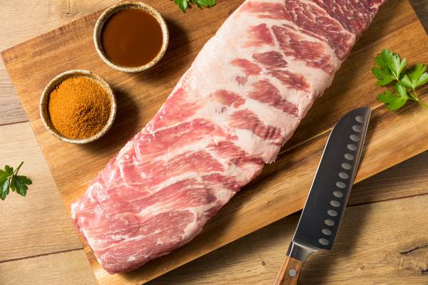 Mr Żeberka wieprzowe płaty 10,5 cm, ok.1,6kg, 1 KG