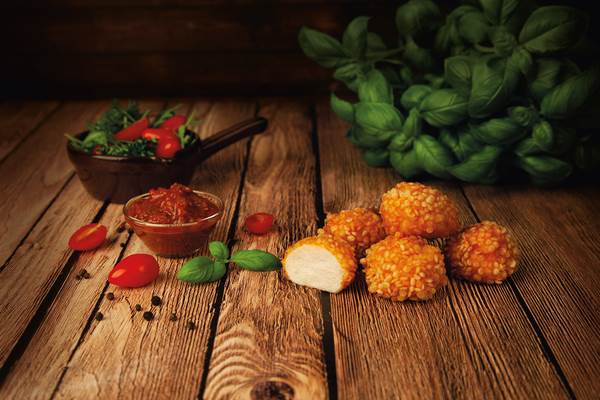 Mr Aves Popsy z kurczaka, parzone, smażone, panierka z płatków ryżowych, ok.16-17g, 1 KG/PA