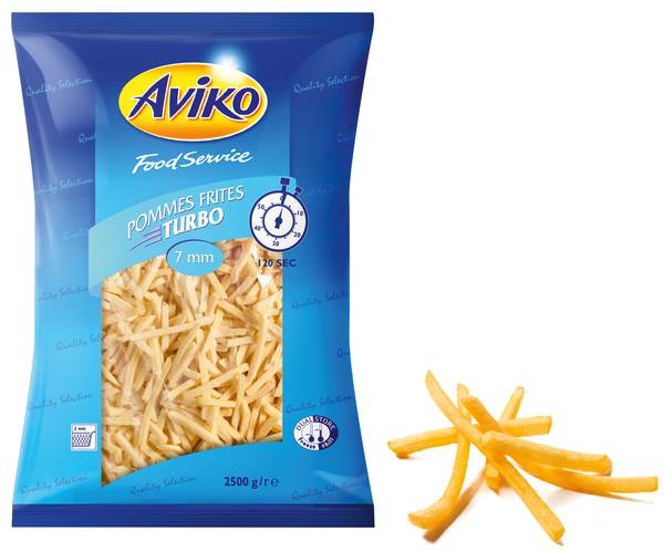 Mr PL Aviko Frytki Turbo classic 7 mm cienka, 2,5 KG/PA