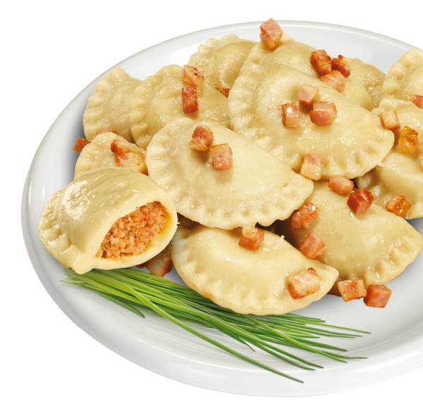 Mr Bell Gusto Pierogi z mięsem, opakowanie: ok.90 szt., 2,5 KG/PA