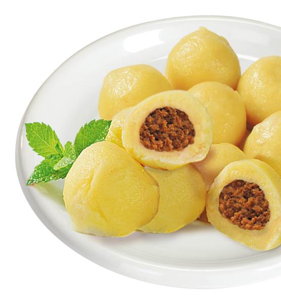 Mr Bell Gusto Pyzy z mięsem, opakowanie: 50szt +/-2szt, 2,5 KG/PA