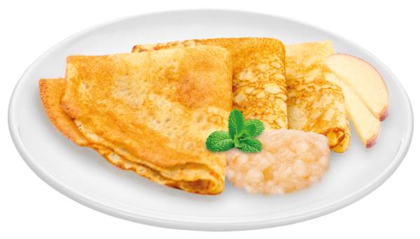 Mr Bell Gusto Naleśniki z jabłkiem, 100g/szt, 1,2 KG/PA