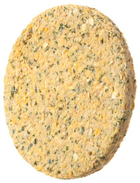 Mr Koliber Wege Burger Falafel 100g, surowy, okrągły, rozdrobnienie 3,5mm, 0,6 KG/PA