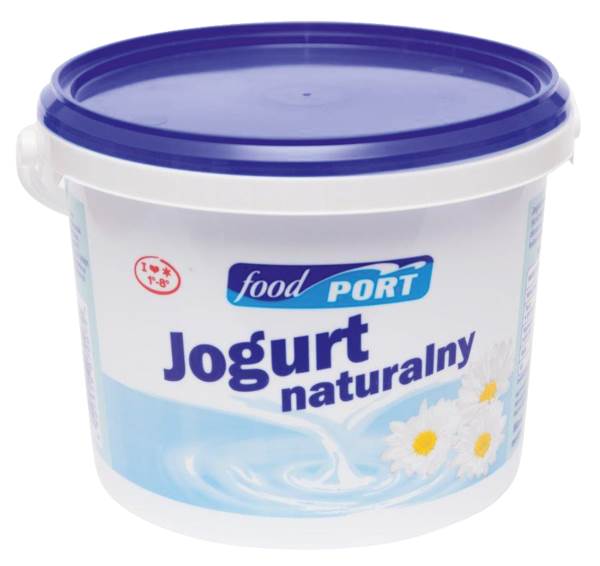 Łobżenica Jogurt naturalny, 2% tłuszczu, 10 KG/ST