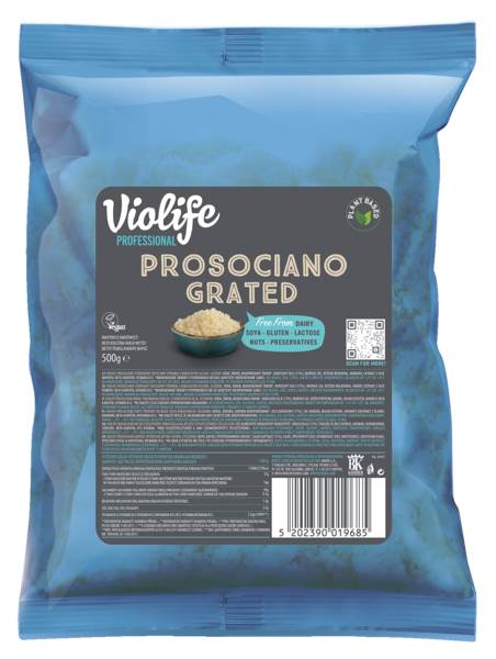 Violife Tarty Prosociano, roślinny zamiennik dla parmezanu, 0,5 KG/PA
