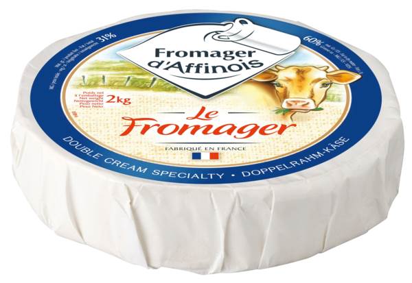 Fromager d'Affinois Tort serowy, naturalny, z mleka krowiego, pleśniowy 2 KG/ST
