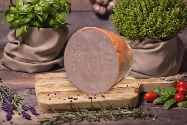 Rarytas Szynka Mamut, wieprzowa, wędzona, parzona, plastry, ok. 1 KG/PR