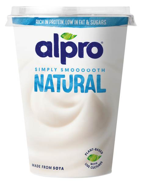 Alpro Jogurt sojowy naturalny, 400 GR/ST