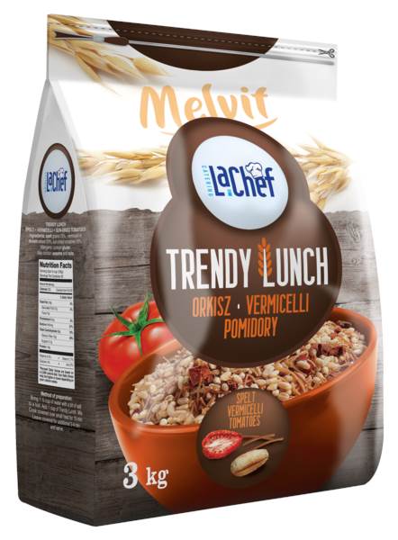 Melvit LC Trendy Lunch, orkisz, vermicelli, pomidory, 3 KG/PA