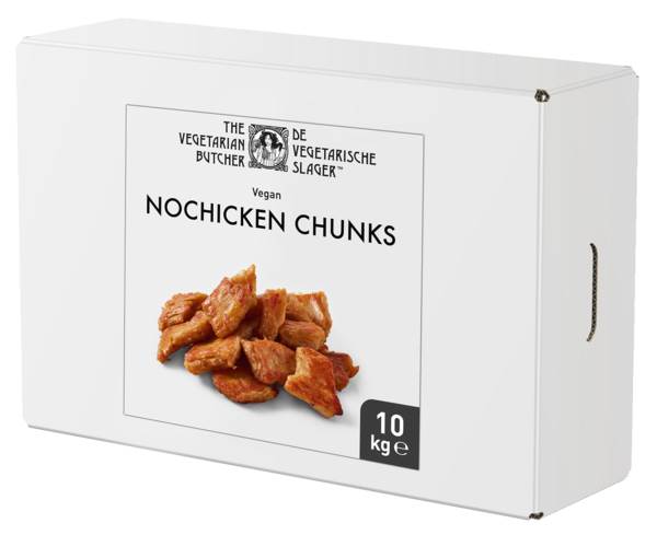 Mr The Vegetarian Butcher Jak Kurczak "No Chicken Chunks", vegan, na bazie soi, 10 KG/KT