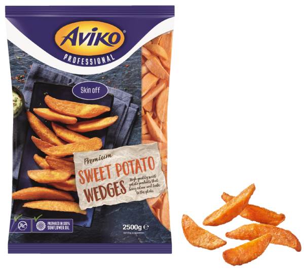 Mr Aviko chrupiące cząstki batatów, 2,5 KG/PA