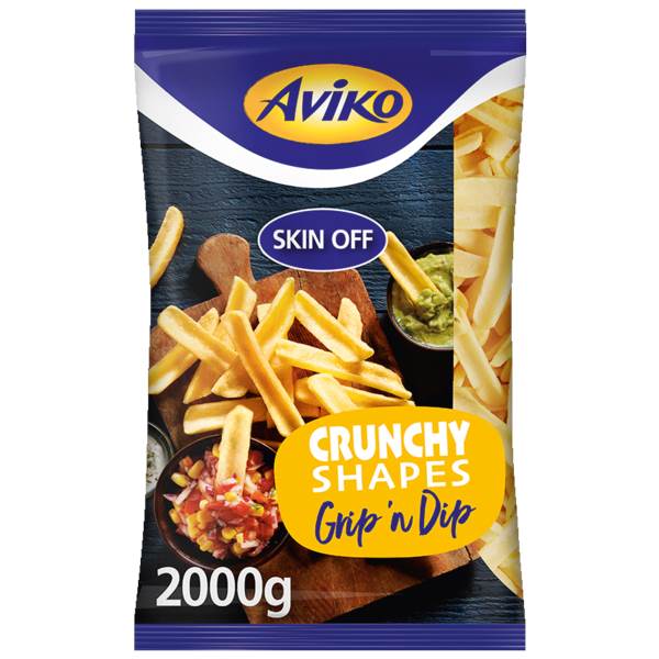 Mr Aviko Super chrupiące frytki w kształcie U, 2 KG/PA