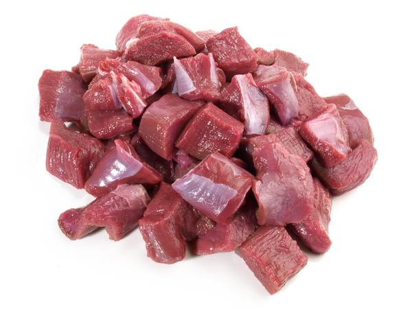 TK Rehedelgulasch, ca 2,5 KG/PK aus Blatt und Nacken
