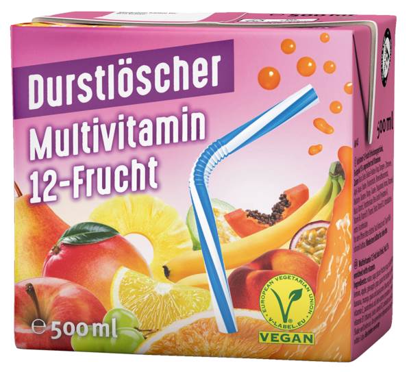 Durstlöscher Durstlöscher Multivitamin, FSG, 0,5 L/PK