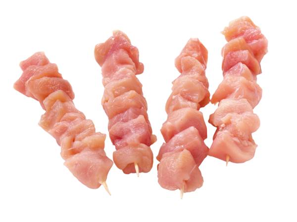 Hähnchenspieße, natur, im Stück ca. 0,15 KG/ST aus der Brust