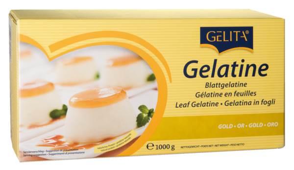 Gelita Blattgelatine Gold, 1 KG/PK