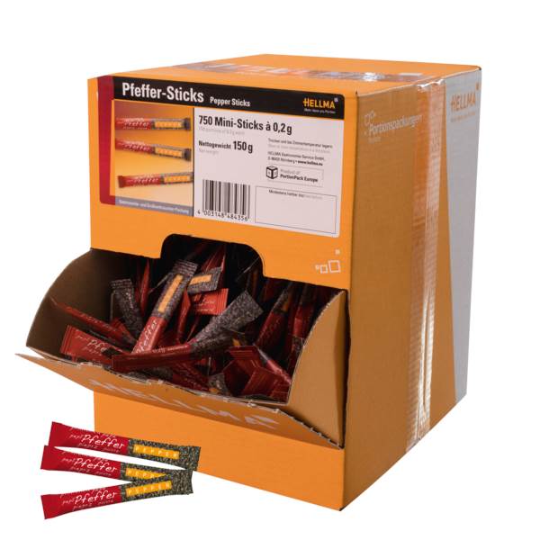 Hellma Pfeffer-Sticks, Stück à 0,2 g, 750 ST/KT