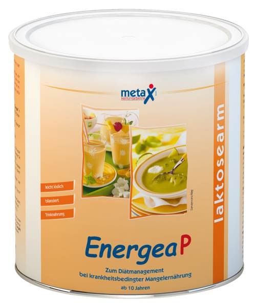 metaX Energea P, vollbilanziertes Nährstoffkonzentrat, eiweißreich, 1 KG/DS glutenfrei, lactosearm, mit löslichen Ballaststoffen, geschmacksneutral