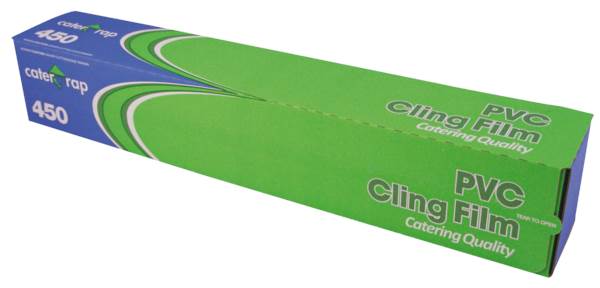 PVC-Frischhaltefolie in Abrissbox,7,5my,300mx45cm,nicht f.d.Wrapmaster geeignet, 1 RO