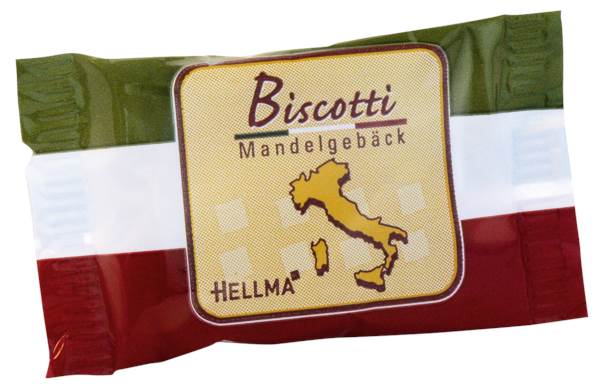 Hellma Biscotti Mandelgebäck, 1er Portion à ca. 2,5 g, 250 PO/KT